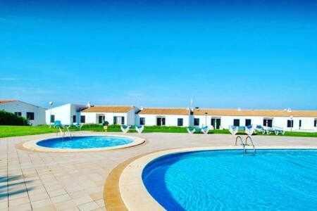 Mestral Apto En Planta Baja Con Piscina Arenal d'en Castell Dış mekan fotoğraf