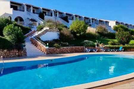 Mestral Apto En Planta Baja Con Piscina Arenal d'en Castell Dış mekan fotoğraf